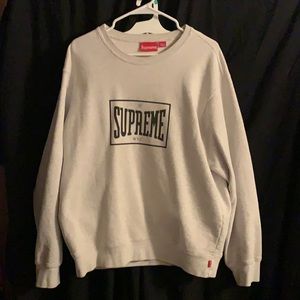 Vintage Supreme N.Y.C crew neck hoodie